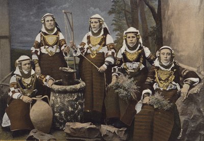 Group of Bulgarian Women by European Photographer